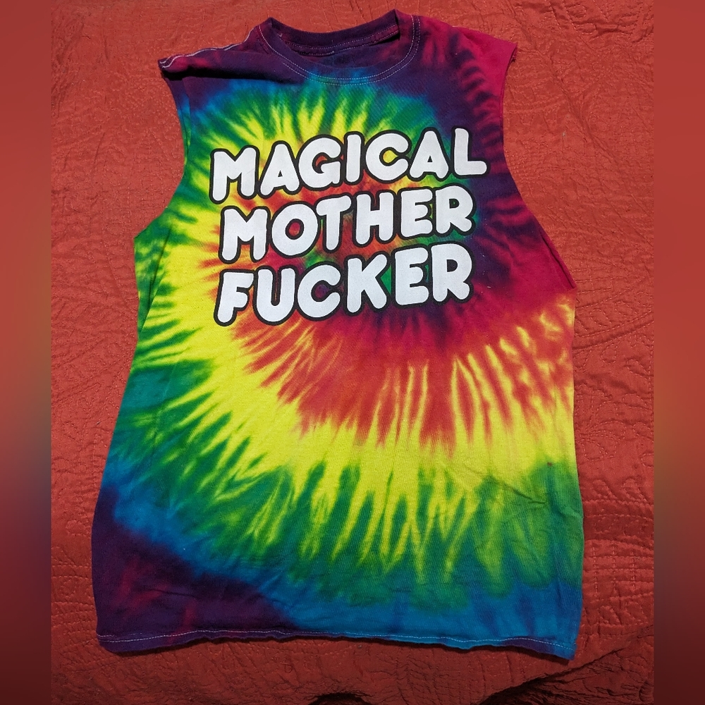 Tie Dye Magical Mother F***er tee